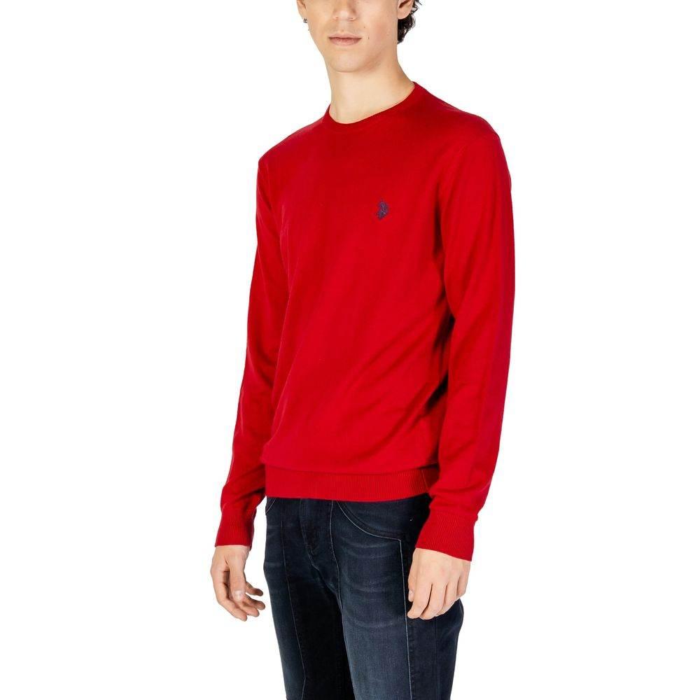 U.S. POLO ASSN. Red Cotton Sweater - Hilstor