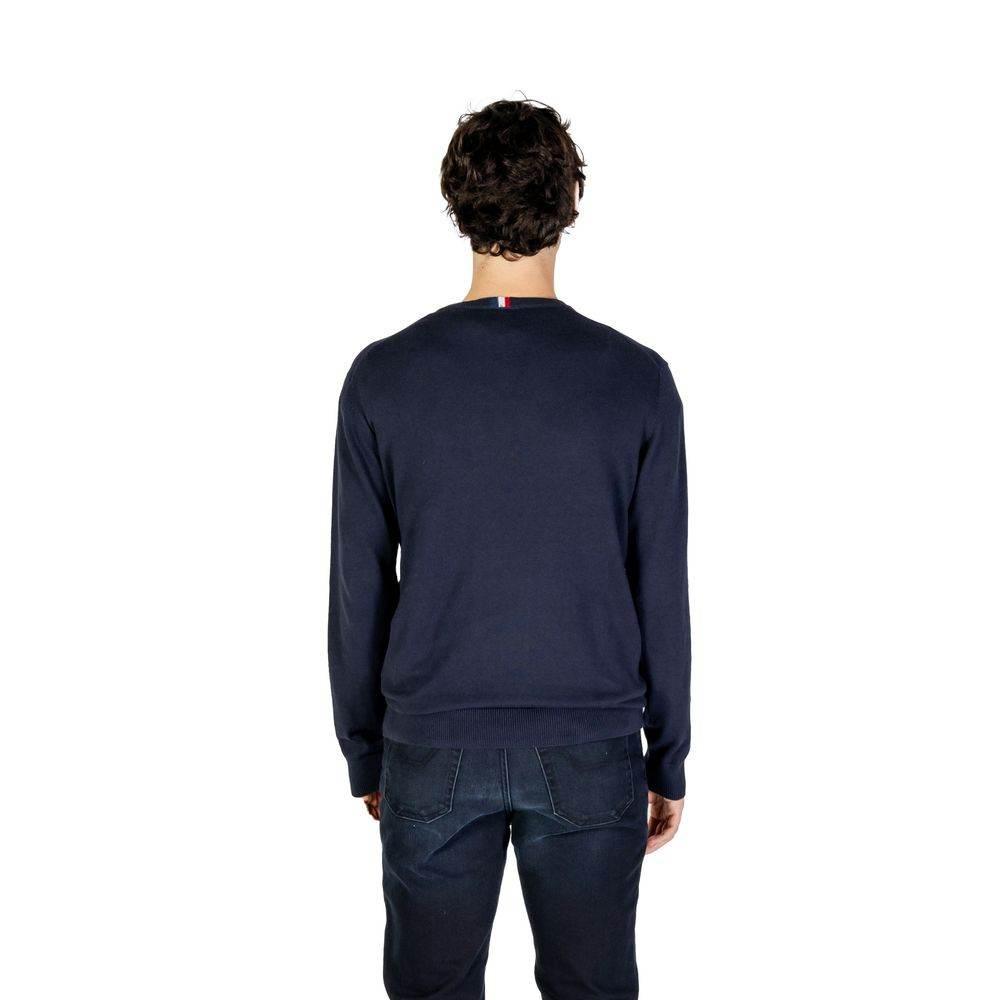 U.S. POLO ASSN. Blue Cotton Sweater - Hilstor