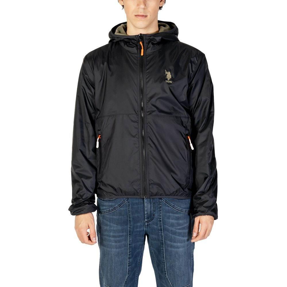 U.S. POLO ASSN. Gray Polyamide Jackets & Coat - Hilstor