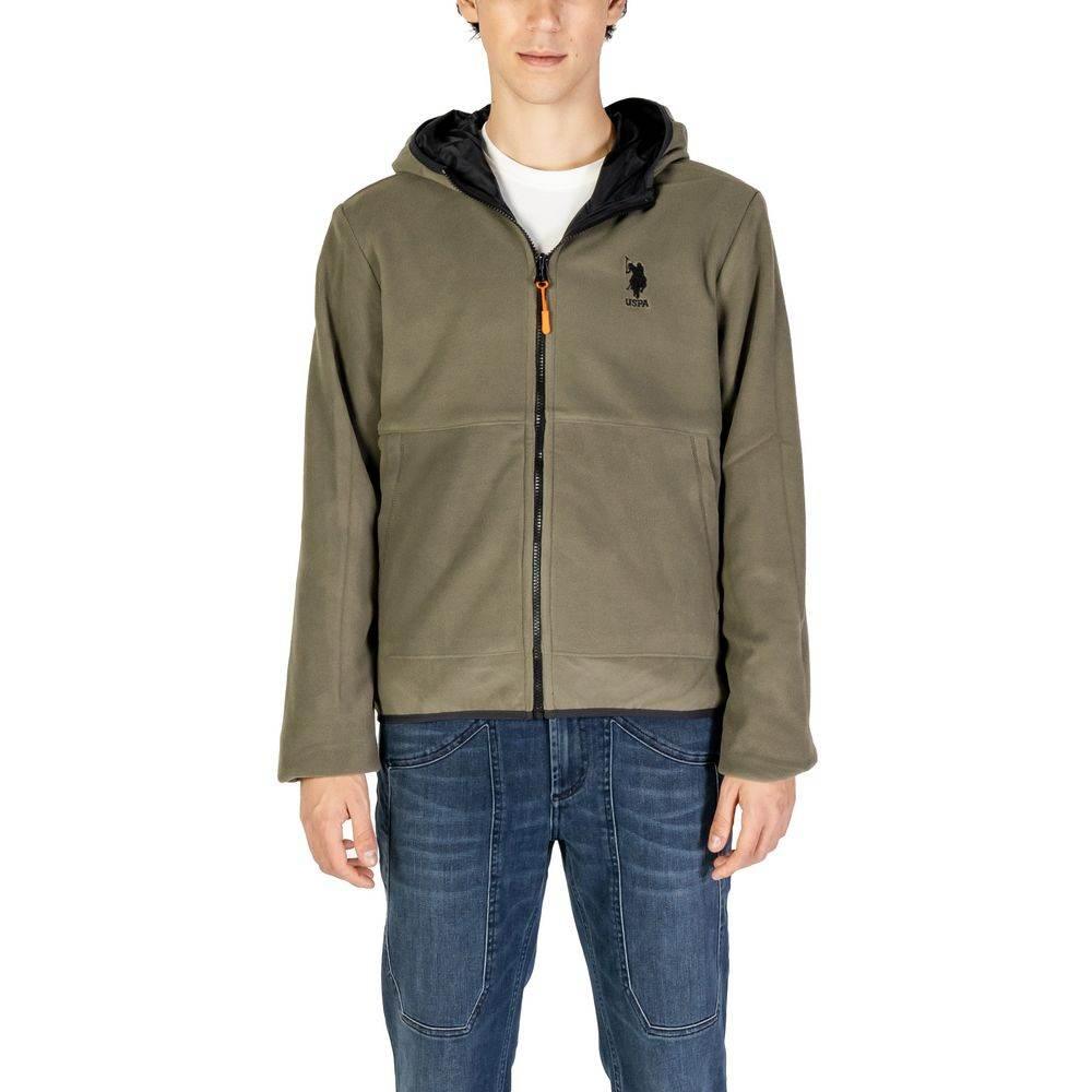 U.S. POLO ASSN. Gray Polyamide Jackets & Coat - Hilstor