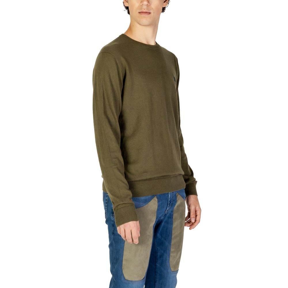 U.S. POLO ASSN. Green Cotton Sweater - Hilstor