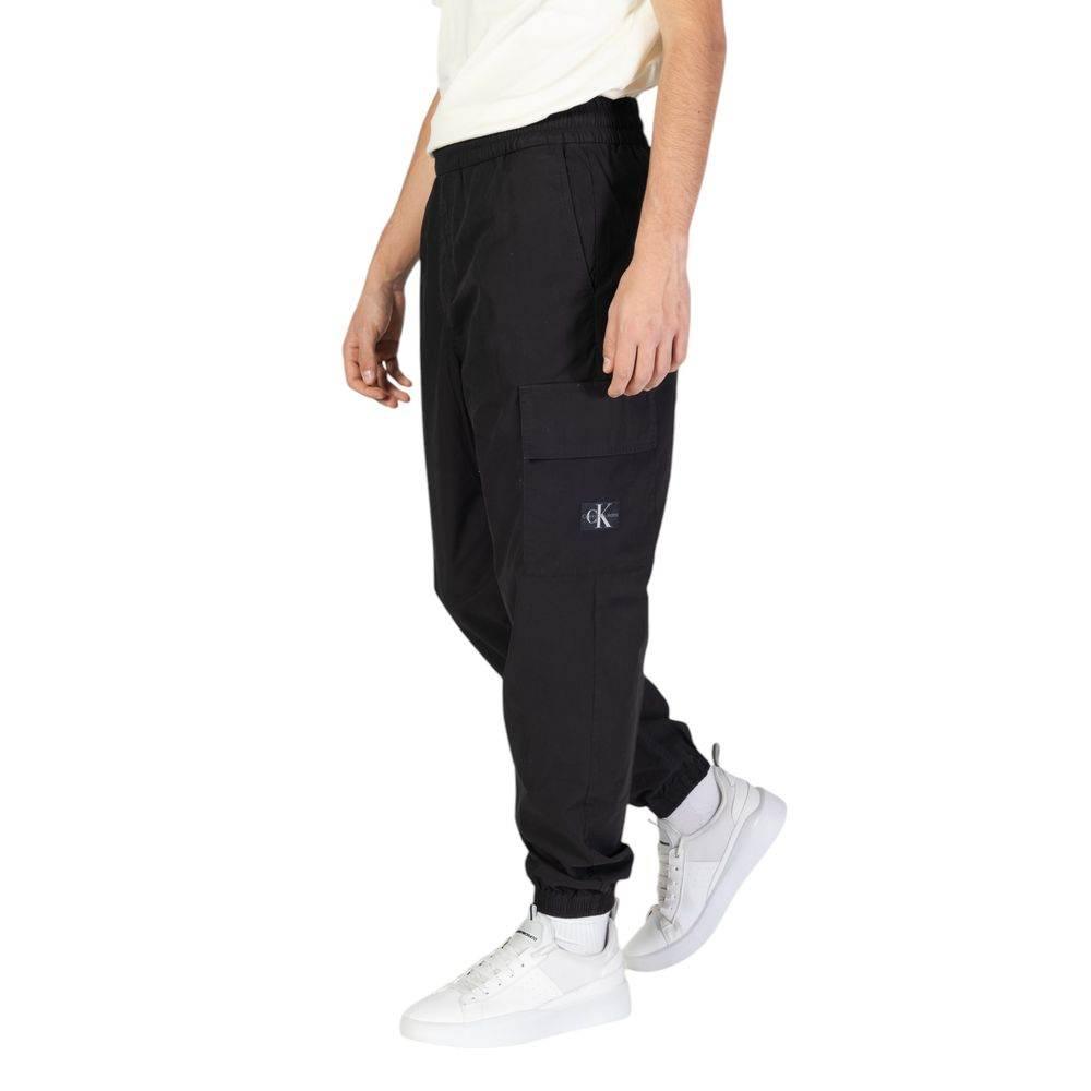 Calvin Klein Jeans Black Cotton Jeans & Pant - Hilstor