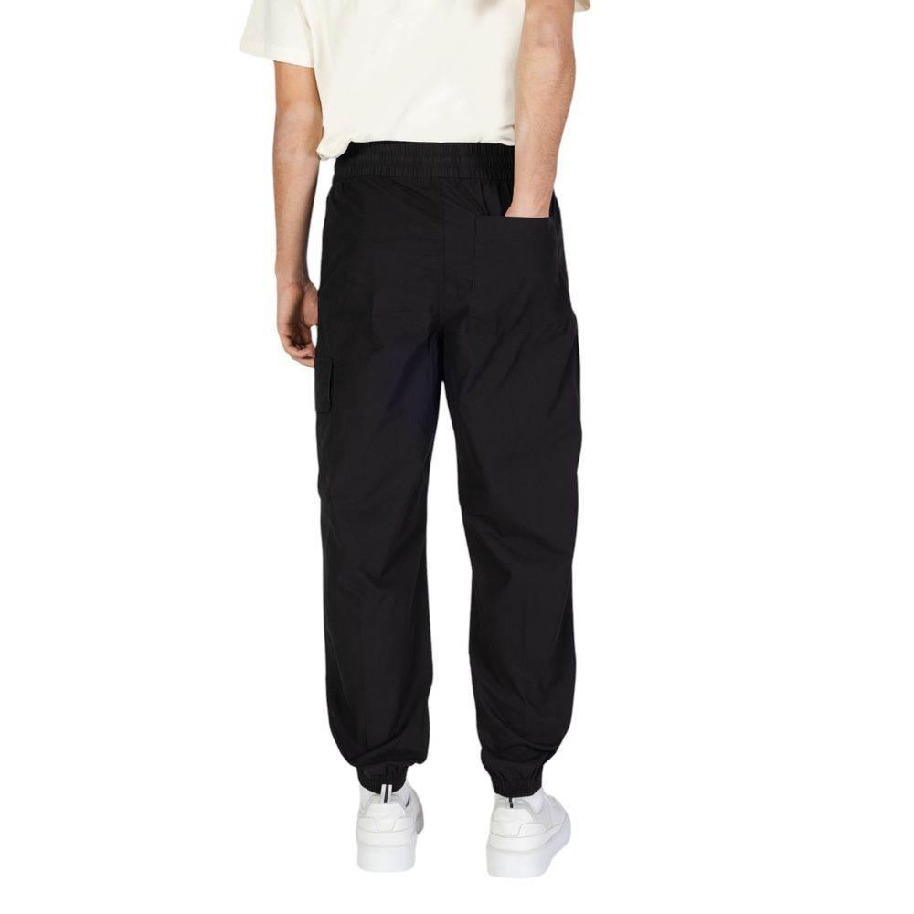 Calvin Klein Jeans Black Cotton Jeans & Pant - Hilstor