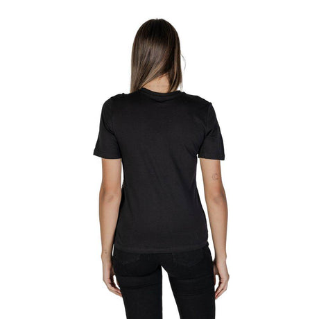 Only Black Cotton Tops & T-Shirt - Hilstor