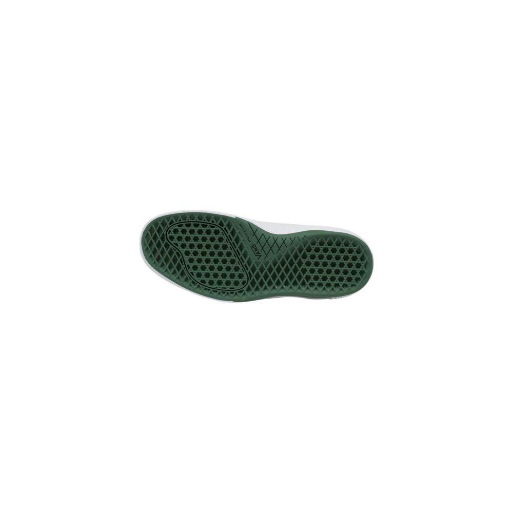 Vans Green Suede Leather Sneaker - Hilstor