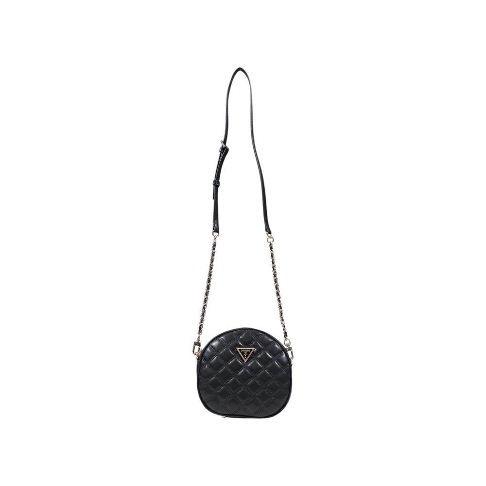 Guess Black Polyethylene Handbag - Hilstor