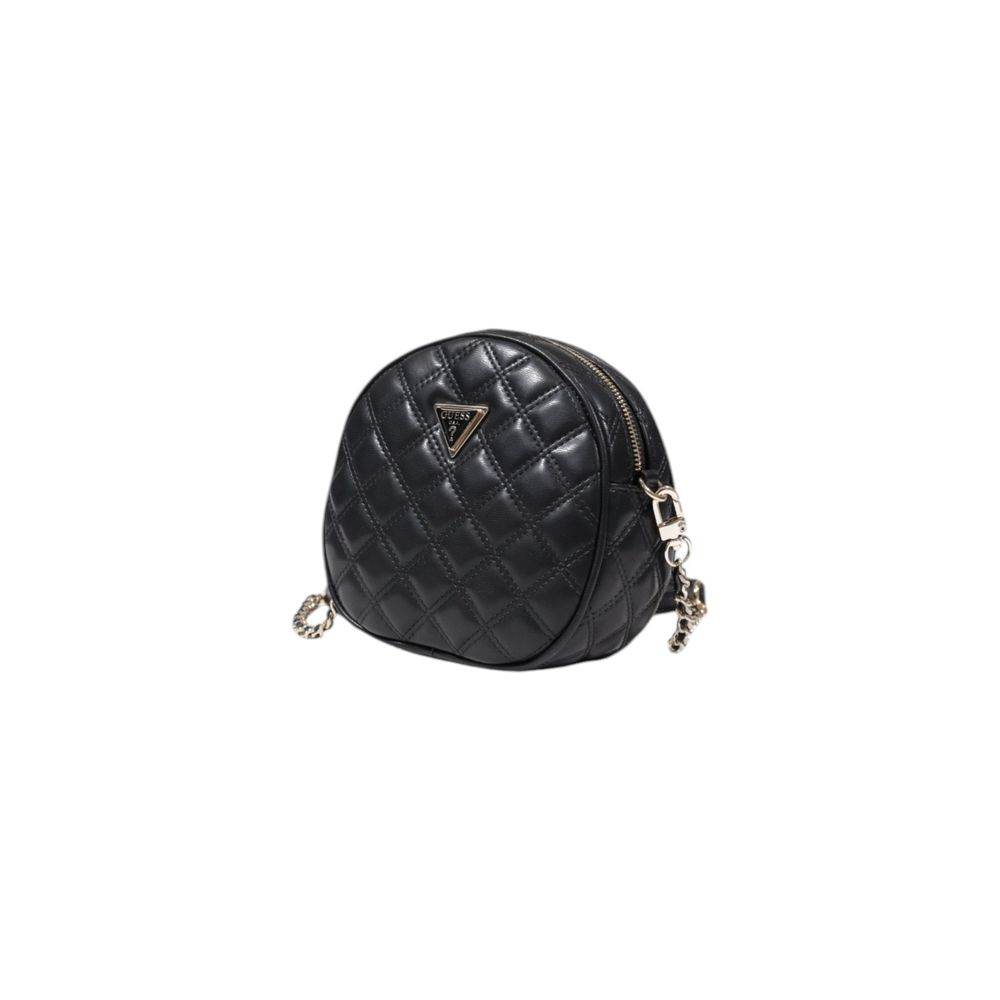 Guess Black Polyethylene Handbag - Hilstor
