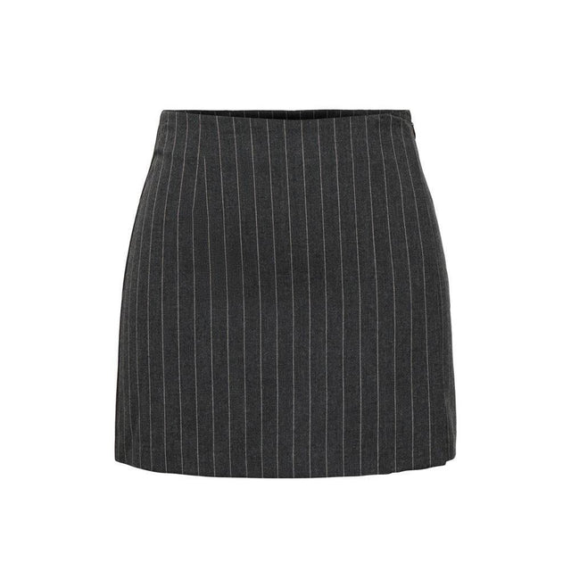 Only Gray Polyester Skirt - Hilstor