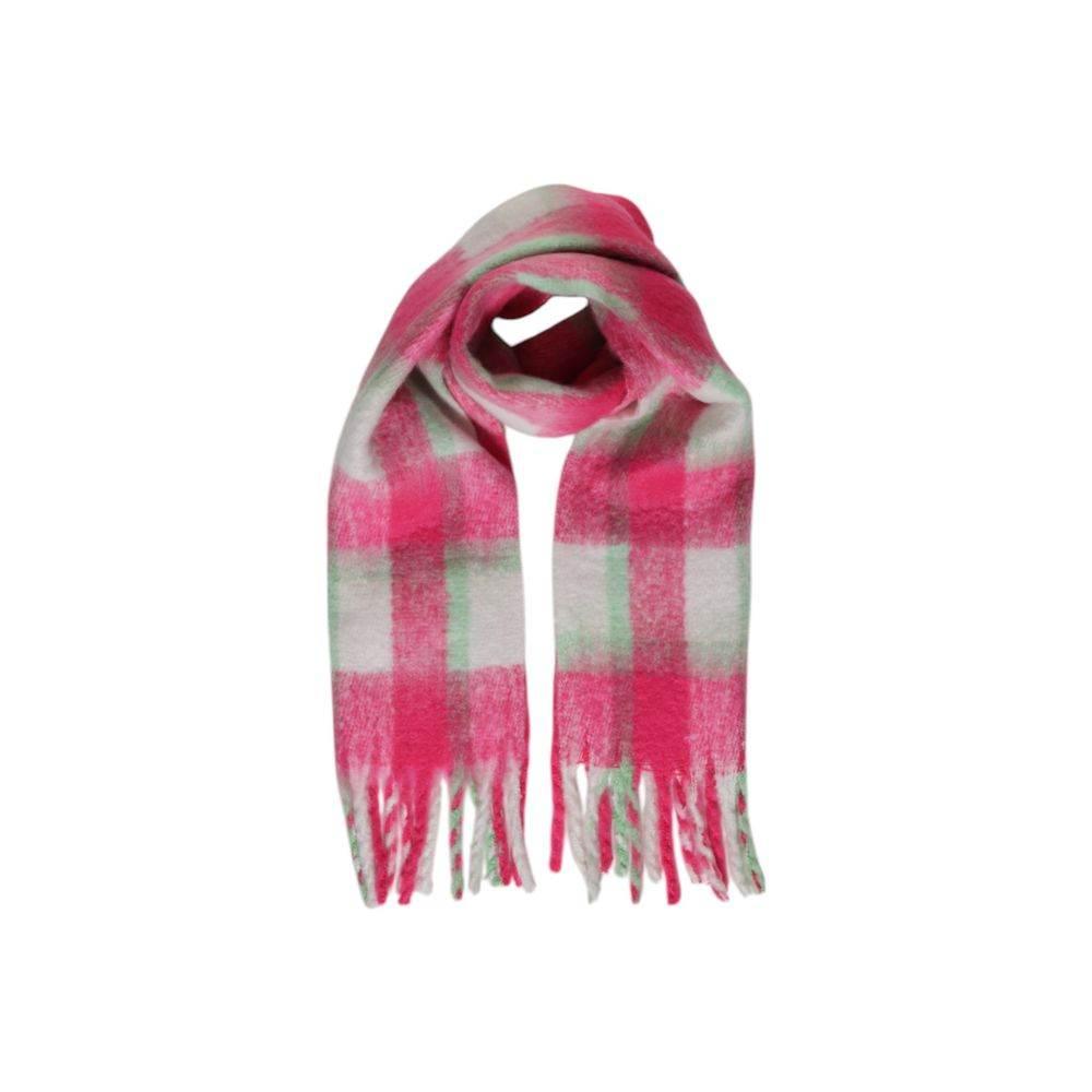 Only Multicolor Polyester Scarf - Hilstor