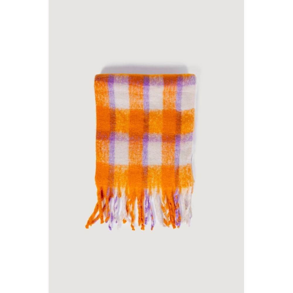 Only Orange Polyester Scarf - Hilstor