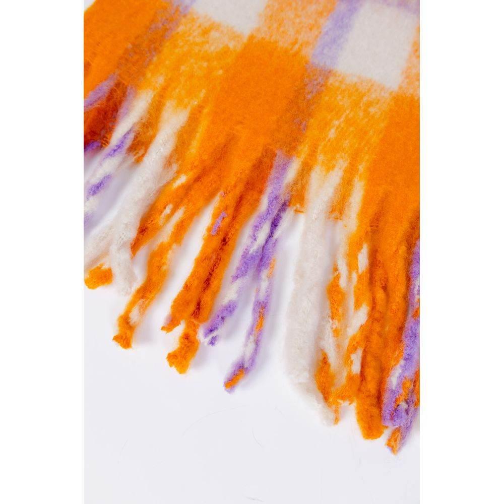 Only Orange Polyester Scarf - Hilstor