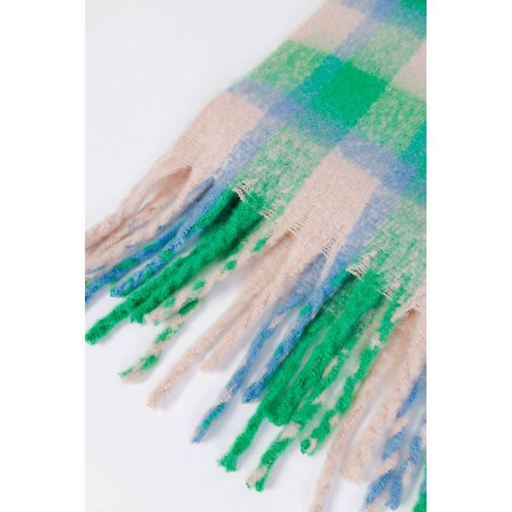 Only Green Polyester Scarf - Hilstor