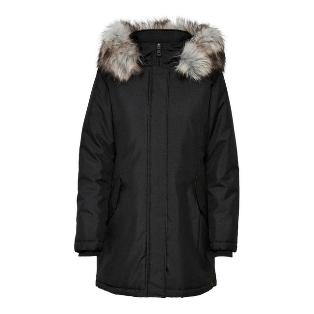 Only Black Polyester Jackets & Coat - Hilstor
