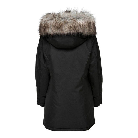 Only Black Polyester Jackets & Coat - Hilstor