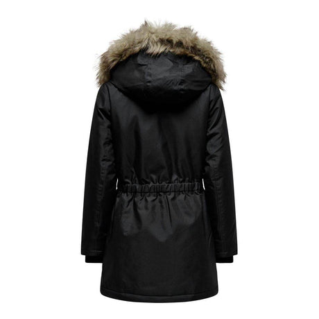 Only Black Polyester Jackets & Coat - Hilstor