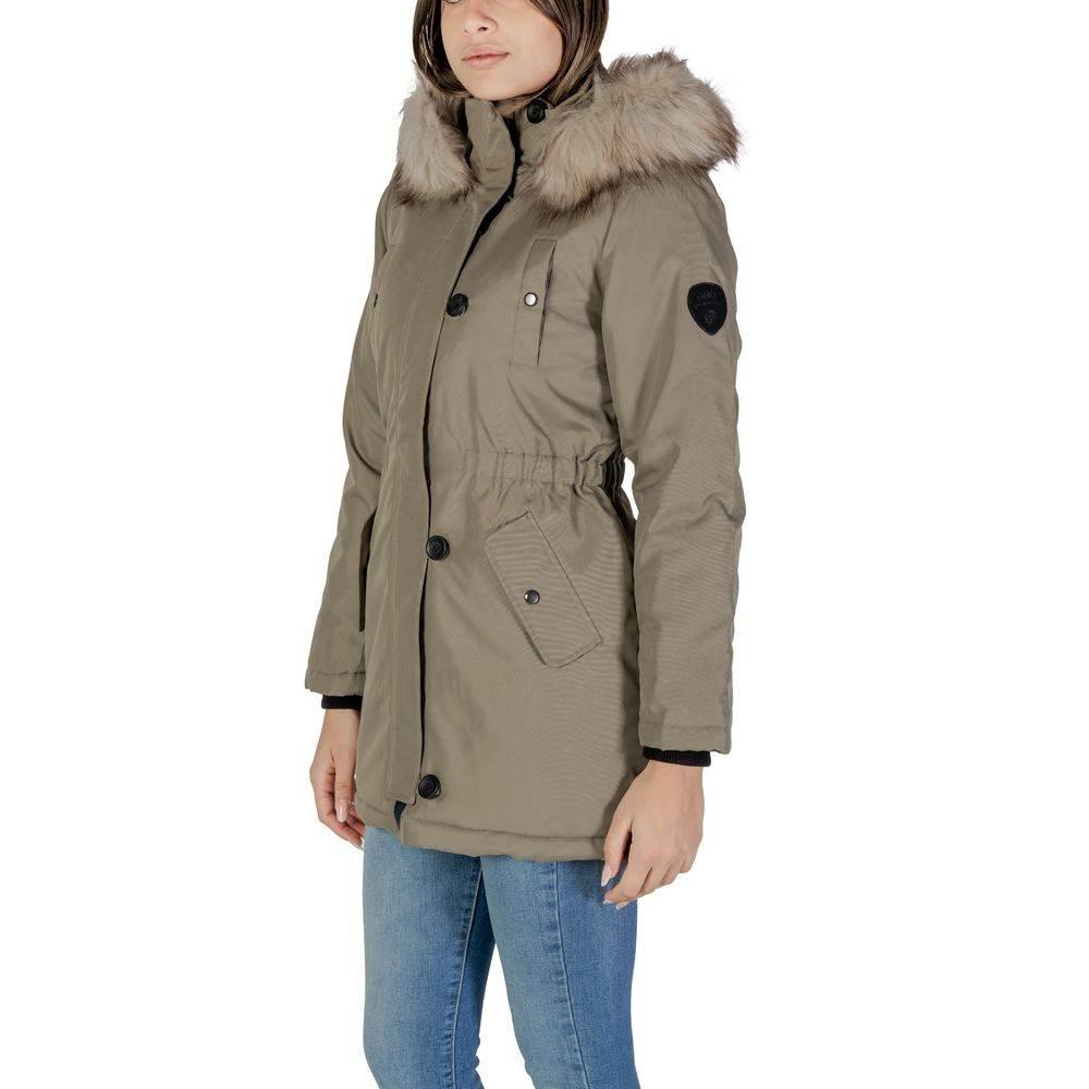 Only Green Polyester Jackets & Coat - Hilstor