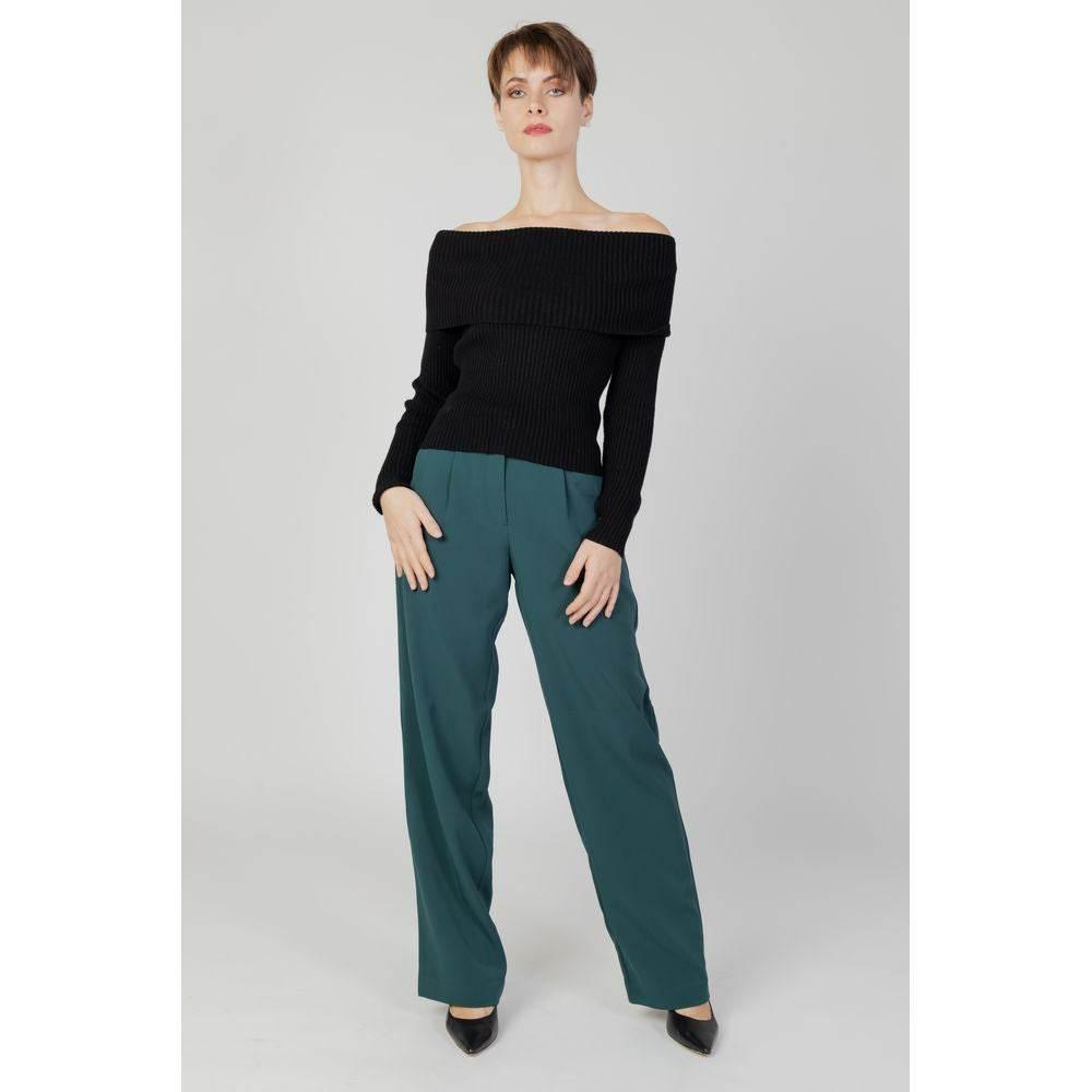 Only Black Viscose Sweater - Hilstor