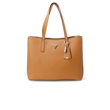 Guess Brown Polyethylene Handbag - Hilstor