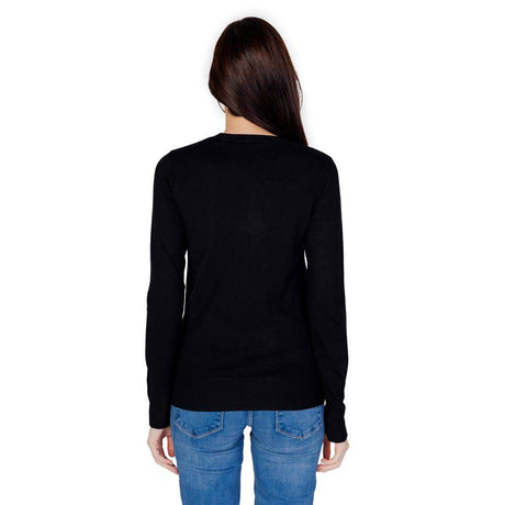 Guess Black Cotton Tops & T-Shirt - Hilstor