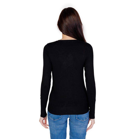 Guess Black Cotton Tops & T-Shirt - Hilstor