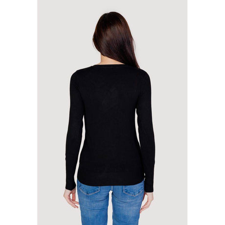 Guess Black Cotton Tops & T-Shirt - Hilstor
