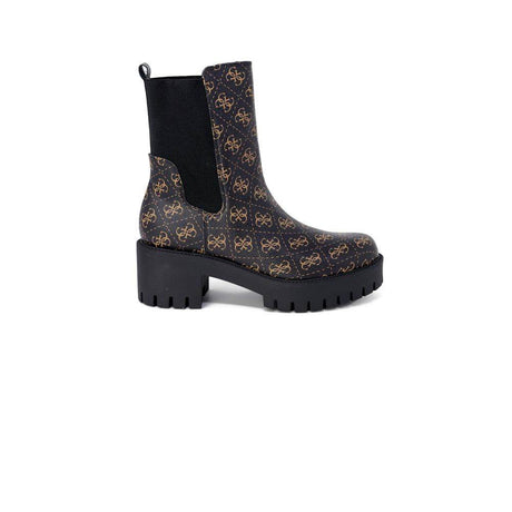 Guess Black Leather Boot - Hilstor