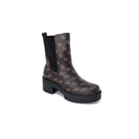 Guess Black Leather Boot - Hilstor