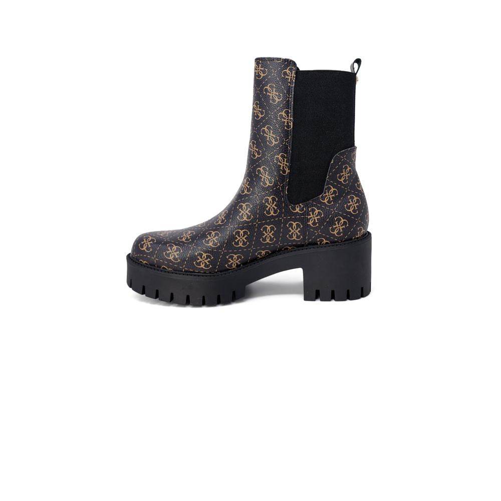 Guess Black Leather Boot - Hilstor