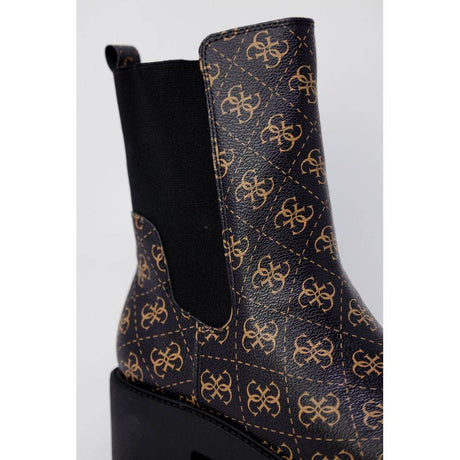 Guess Black Leather Boot - Hilstor
