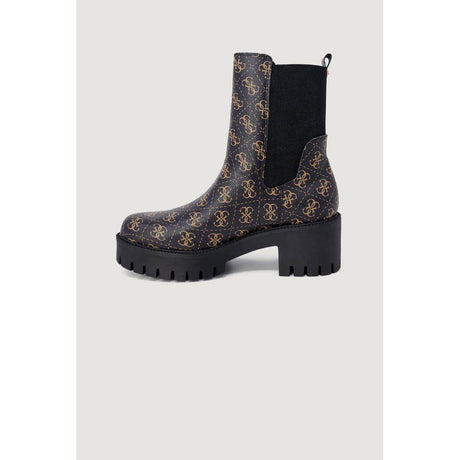Guess Black Leather Boot - Hilstor