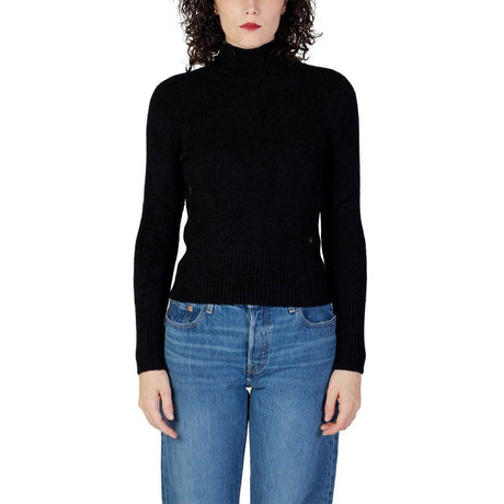 Guess Black Polyamide Sweater - Hilstor