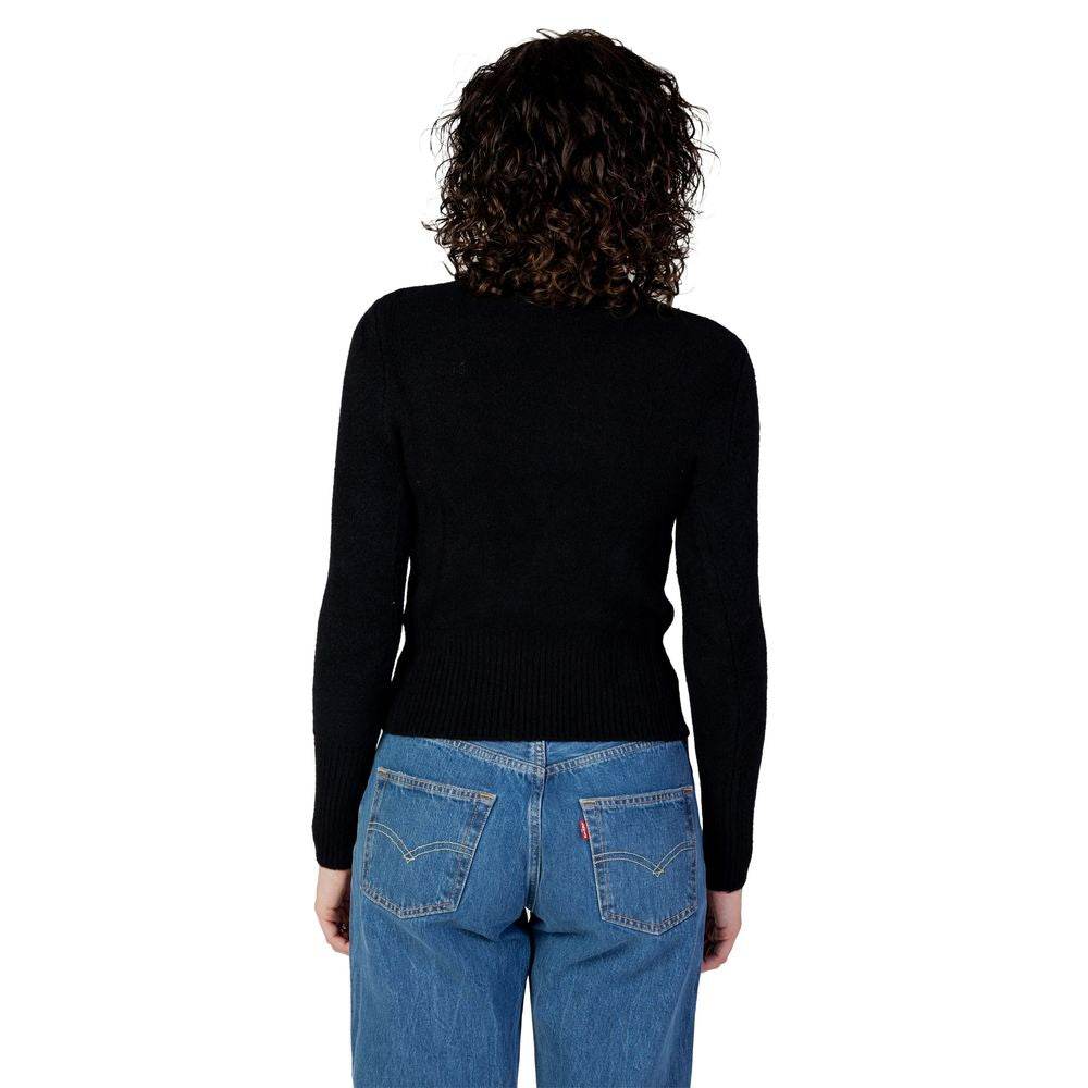 Guess Black Polyamide Sweater - Hilstor