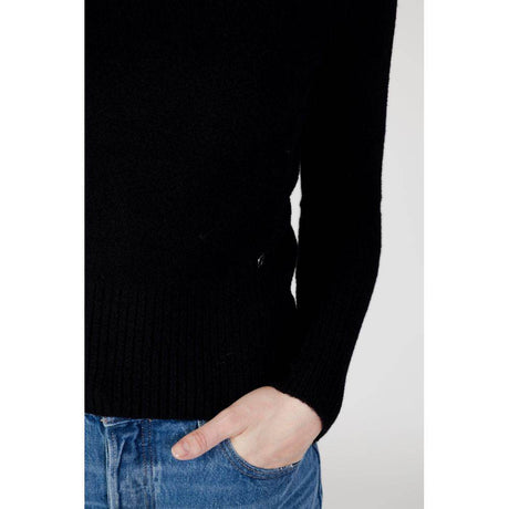 Guess Black Polyamide Sweater - Hilstor