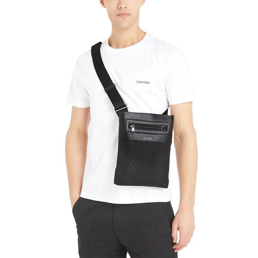 Calvin Klein Black Recycled Polyester Bag - Hilstor
