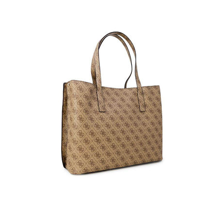 Guess Beige Polyethylene Handbag - Hilstor