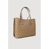 Guess Beige Polyethylene Handbag - Hilstor
