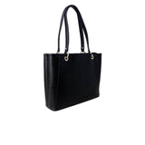 Guess Black Polyethylene Handbag - Hilstor