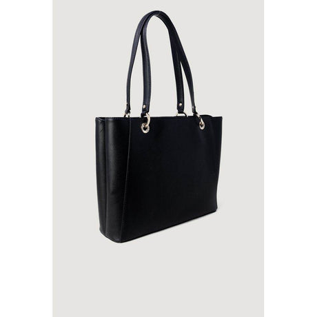 Guess Black Polyethylene Handbag - Hilstor
