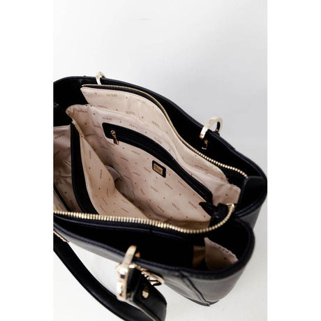 Guess Black Polyethylene Handbag - Hilstor