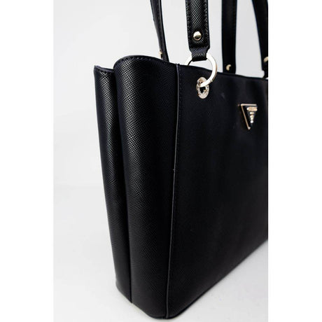 Guess Black Polyethylene Handbag - Hilstor
