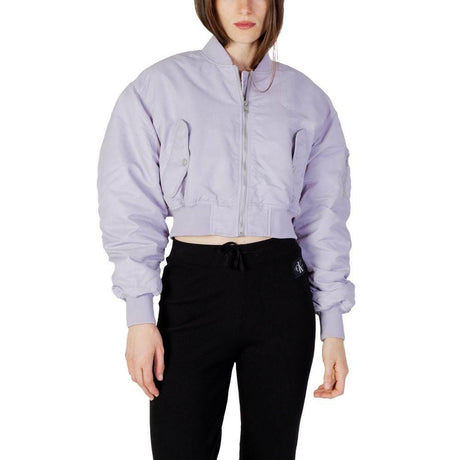 Calvin Klein Jeans Purple Polyamide Jackets & Coat - Hilstor