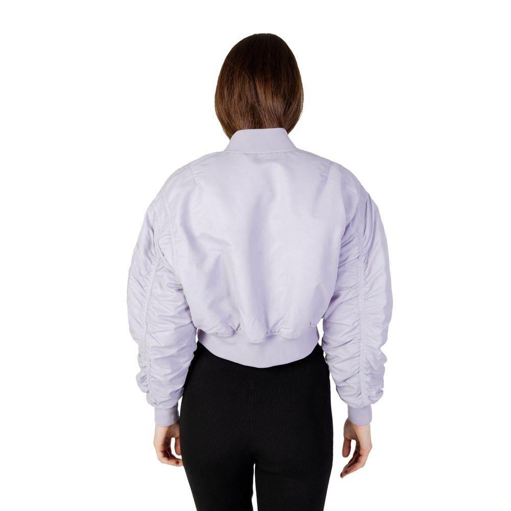 Calvin Klein Jeans Purple Polyamide Jackets & Coat - Hilstor