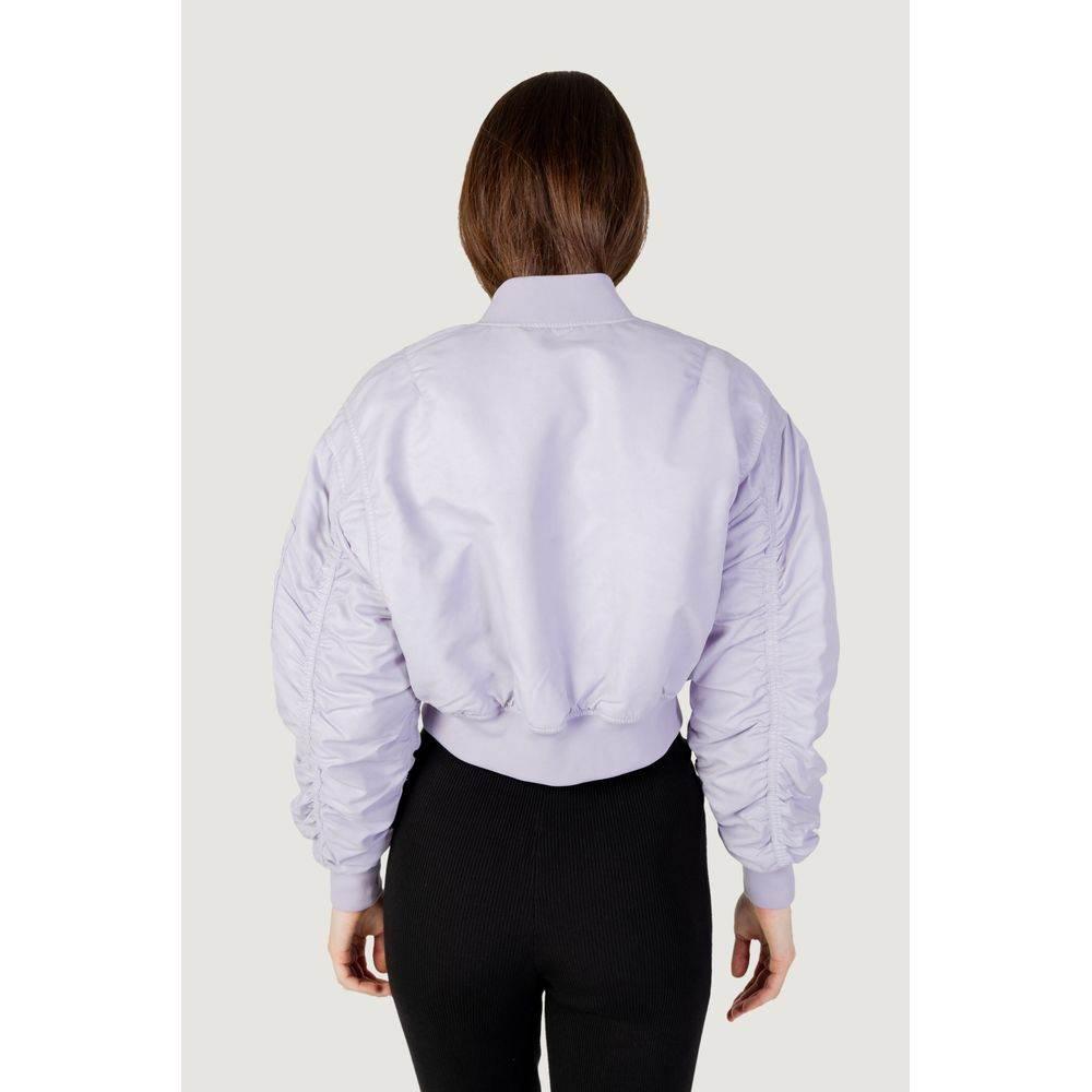 Calvin Klein Jeans Purple Polyamide Jackets & Coat - Hilstor