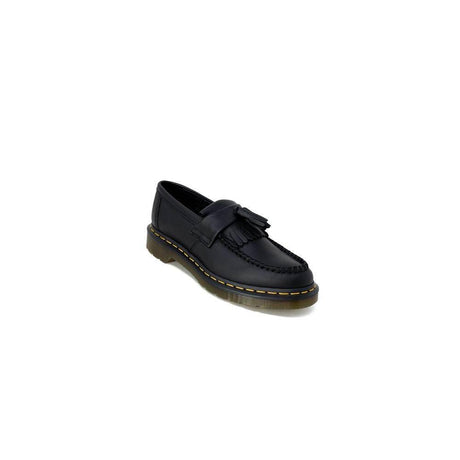 Dr. Martens Black Leather Flat Shoe - Hilstor