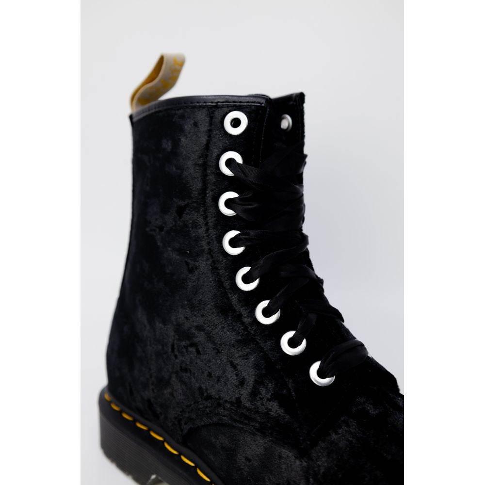 Dr. Martens Black Polyester Boot - Hilstor