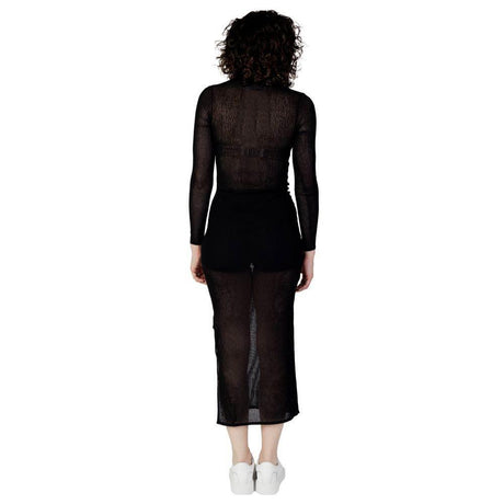 Calvin Klein Jeans Black Acrylic Dress - Hilstor