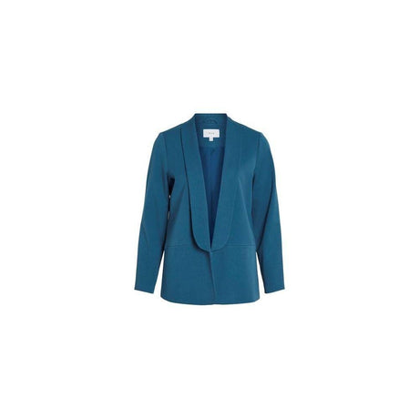 Vila Clothes Blue Polyester Suits & Blazer - Hilstor