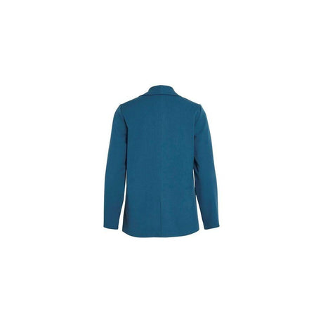 Vila Clothes Blue Polyester Suits & Blazer - Hilstor
