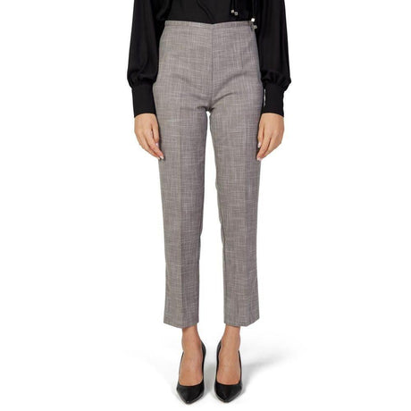 Sandro Ferrone Beige Polyester Pant - Hilstor