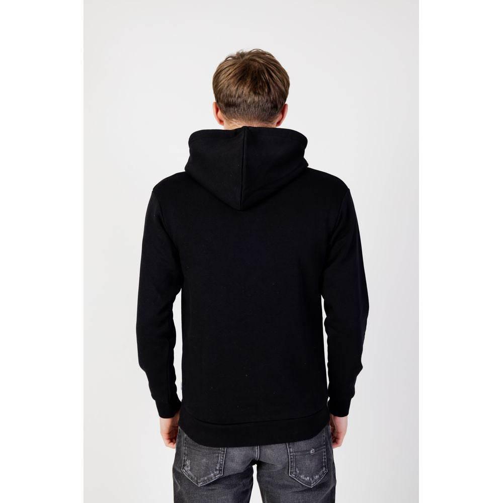 Jack Jones Black Polyester Hoody - Hilstor
